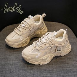 Dress Shoes Platform Shoes Waterproof Wear-resistant Sports Casual Korean Style Student Sneakers Women Fashion Autumn and Winter 230225