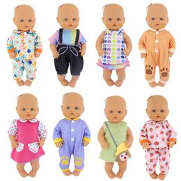 5pcs Wholesale Fit 35 cm Nenuco Doll Apparel Clothes Hermanita 14inch american girl accessories