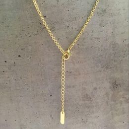 Chains 35-60cm Brass W/ Yellow Gold Colour Rolo Chain Short To Long Choker Necklaces For Women Girls Kids Baby Men Jewellery Kolye Ketting