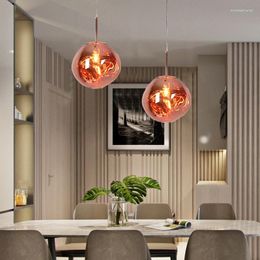 Pendant Lamps Nordic Creative Living Room Lava LED Hanging Lamp Modern Lighting Dining Loft Bar Cafe Bedroom Aisle Lights