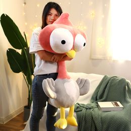 Hot Nice Big Eyes Bird Funny Plush Toys Stuffed Animals Kawaii Birds Toy Doll For Children Kids Birthday Holiday Gift Boy Baby