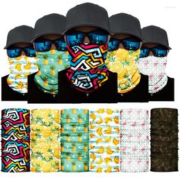 Bandanas Camouflage Seamless Magic Bandana Buffs Neck Gaiter Paisley Headband Cycling Fishing Tube Face Shield Men Women Scarf