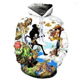 Men's Hoodies Latest 3D Printing Anime Hooded Sweatshirts Spring Cardigan Hoodie Sweatshirt Male / Female