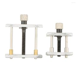 Watch Repair Kits 2pcs 2 In 1Metal Movement Holder Fixed Base Remover Multi Function Vice Clamp Tool Accessory For Watchmakers