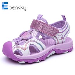 Sandals Summer Sandals for Girls Kids Beach Shoes Children Brand Fashion AntiSlip Sports Sandals Boys Unisex Closed Toe Comfortable Z0225