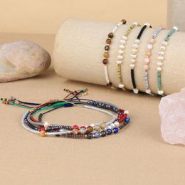 Charm Bracelets KELITCH Women Crystal Bracelet Miyuki Seed Bead Strand Fashion Girls Friendship Bangles Couple Jewelry Wholesale