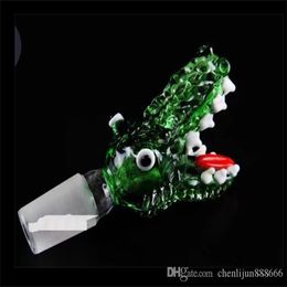 Smoking Accessories Crocodile Head, Wholesale Glass Pipes, Glass Water Bottles,