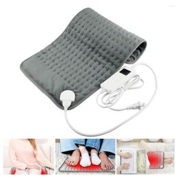 Blankets Stylish Heated Blanket US Plug Washable Heating Pad Belly Neck Body Pain Relief Electric Warming