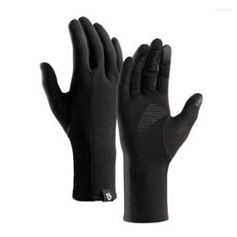 Cycling Gloves Unisex Non-Slip Touch Screen Bicycle Outdoor Scooter Windproof Riding Motorcycle Ski Warm Bike Full Finger