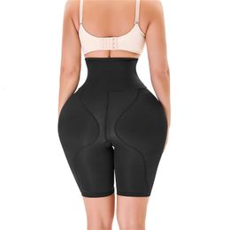 Women's Shapers Women Butt Lifter Shapewear Waist Tummy Control Body Underwear Shaper Pad Panties Fake Buttocks Lingerie Thigh Slimmer 230227