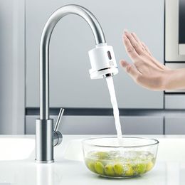 Kitchen Faucets Dabai Induction Faucet Water Saver Overflow Smart Sensor Infrared Energy Saving Device Bathroom Nozzle Tap