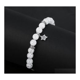 car dvr Beaded Strands Popcorn Crystal Star Bracelet Group Womens Simple And Exquisite Sweet Temperament Wrist Jewellery Drop Delivery Bracele Dhhki