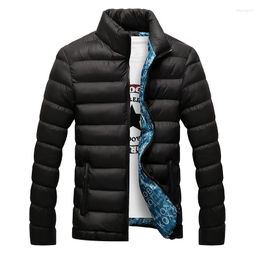 Men's Down Brand Mens Clothing Winter Jacket Casual Jackets And Coats Thick Parka Men Outwear Cotton Chaquetas Hombre Big Size