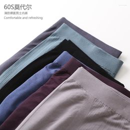 Underpants Summer Thin Naked Ammonia MEN'S Underwear Modal Vertical Stripes Boxers Large Size Japanese-style Business Shorts