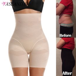 Women's Shapers Women Body Shaper Firm Tummy Control Shorts Under Skirts High Waist Shaping Panties Slimming Underwear Cincher Shapewear 230227