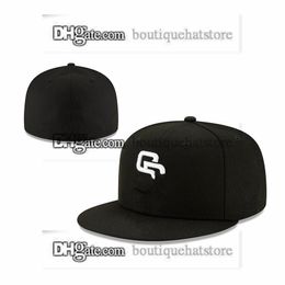 One Piece Men's Team Baseball Fitted Hats Black Royal Blue Purple Colour San Diego " SD B Flat Letter Sport Full Closed Caps Mix Size 7- 8