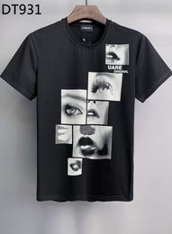 DSQ PHANTOM TURTLE Men's T-Shirts 2023 New Mens Designer T shirt Italy fashion Tshirts Summer T-shirt Male Soft and Comfortable 100% Cotton Tops 6855