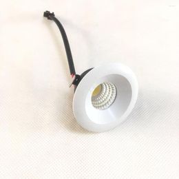 Wall Lamp 4pcs Led 220v Dc12 V 3w White Body Diameter 48mm Warm Jewellery Lights Spot Downlight Cabinet