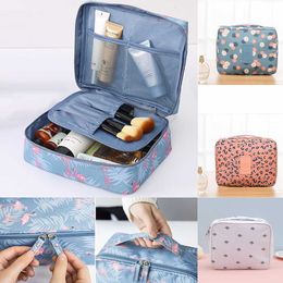 Storage Bags 2023 Women Makeup Bag Toiletrys Organiser Cosmetic Bags Outdoor Travel Girl Personal Hygiene Waterproof Tote Beauty Make Up Case Y2302