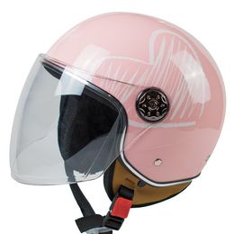 Motorcycle Helmets Electric Bicycle Helmet Open Face Men And Women Summer Scooter Motorbike Bike Riding HelmetMotorcycle