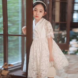 Girl's Dresses Baby 1st Birthday Wedding Party Dress Girl Princess Dress Lace Dresses For Girls Baptism White Dress Teen Boutique Ball Gown