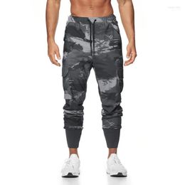 Men's Pants Style Joggers Sweatpants Casual Gym Fitness Workout Trousers Male Multi-pocket Running Sport Cotton Track PantsMen's Heat22
