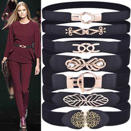 Belts Women Skinny Belt for Dresses Ladies Fashion Elastic Belts Waist Band Cinch Waistband Z0223