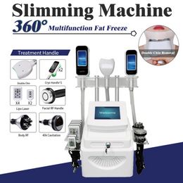 Multifunctional Cool Slimming Machine Fat Freezing Rf 40K Ultrasonic Cavitation Fat Reduction Lipo Laser Body Sculpting Beauty Instrument228
