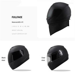 Motorcycle Helmets 2023 Fashion Helmet Full Face Helmetfor Men Women Dot Approved Top Quality With Neckerchief