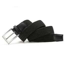 Belts Men's Belt Male Elastic Belts for Men Cinturones Para Hombre Black Mens Belts Jeans Ceinture Homme De Caballero Luxury Designer Z0223