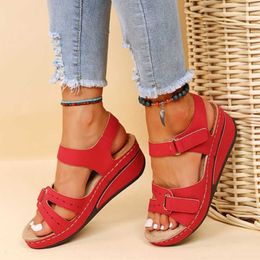 Sandals Sandals Women Shoes 2023 Summer Open Toe Women's Shoes Outdoor Sandals Woman Solid Colour Sandals Platform Sexy Chaussure Femme Z0224