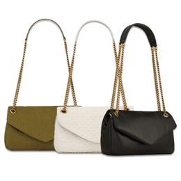 Designer Women Bags Lou Lou Shoulder Bag Luxury Messenger Handbag Fashion crossbody Leather Gold Chain embossed letters Evening Purse