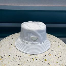 Luxury bucket hat designer hats for men triangle wide brim baseball hat women cappello sun visor cap trendy canvas adjustable adumbral pj006 H4