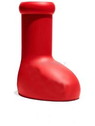 Mschf Uomo Donna Pioggia Stivali firmati Stivali rossi grandi di alta qualità Fondo spesso Stivaletti antiscivolo Stivaletti in gomma da uomo Taglia 35-45