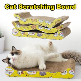 Cat Furniture Scratchers Pet Toy Scratching Board Claw Grinder Corrugated Paper Scratcher Wear-resistant Climbing Scraper Protecting Furnitur 230227