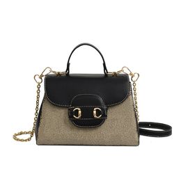 Designer Shoulder Bag for Women with Chain Shoulder Bags Ladies Fashion CrossBody Purse Female Bolsa Accessories G7404