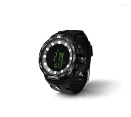 Wristwatches Men Digital Fishing Sports Outdoor Watch Altimeter Barometer Time Date Temperature Index Wristwatch Waterproof