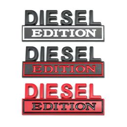 Party Decoration 1PC DIESEL EDITION Car Sticker For Auto Truck 3D Badge Emblem Decal Auto Accessories 8x3.2cm Wholesale