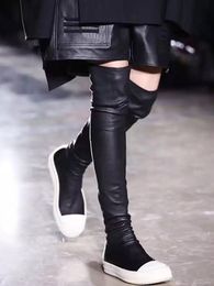 Boots Shoes Winter Casual Women Black Over the Knee Sexy Female Autumn lady Thigh High 230227