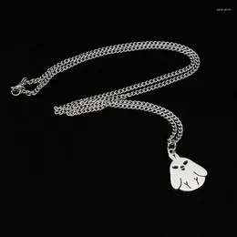 Chains Honkai Impact 3 Necklaces Woman Fu Hua Chicken Pendant Necklace For Men Trend Neck Silver Colour Fashion Couples Party Girl Gift