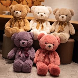 Nice Huggable 5 Colours New Arrival Giant Size Teddy Bear Soft Stuffed bear Plush Toy Kid's Gift New Birthday Gift