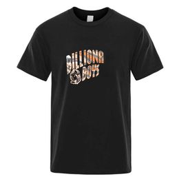 Billionaires Club Tshirt Men Women Designer t Shirts Short Summer Fashion Casual with Brand Letter High version shorts sleeve T-shirt