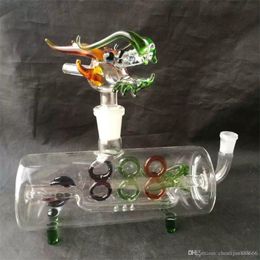 Smoking Accessories Horizontal Tube Tap Water Pipes, Wholesale Glass Pipes, Glass Water Bottles,