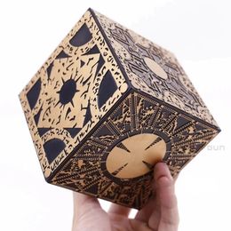 Action Toy Figures 1 1 Hellraiser Cube Lock Box Action Toys Figures Terror Film Puzzle Originality Removable Model Multifunctional Movie Anime Toys 230227