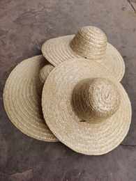 Designer Straw Hat Making a hat out of grass