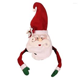 Christmas Decorations Tree Topper Durable And Funny Top Decoration Cute Snowman Or Santa For Home Ornament