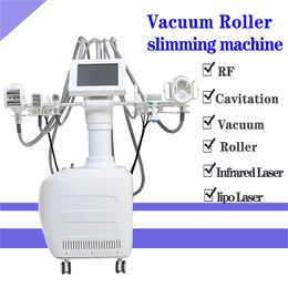 Body Sculpting Machine V10 Vacuum Roller Massage 40K Cavitation Fat Burning Fast Weight Loss Firming Skin Beauty Equipment