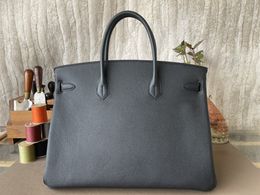 40cm man handbag brand purse Designer totes special italy togo leather fully handmade quality wax line stitching wholesale price fast delivery