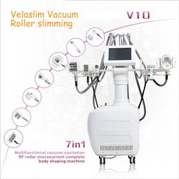 V10 Vela Roller Ultrasound Fat Cavitation lose Weight Cellulite Removal Vacuum RF Face Lifting Skin Tighten Machine