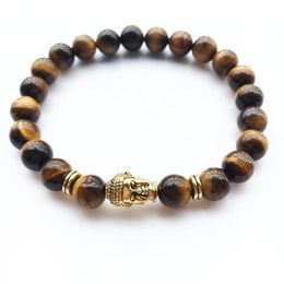 Strand High Grade Jewellery Women Men Bracelet Religious Style Buddha Head And Beautiful Beads Made Amulet Choose Provide Drop Beaded Strands